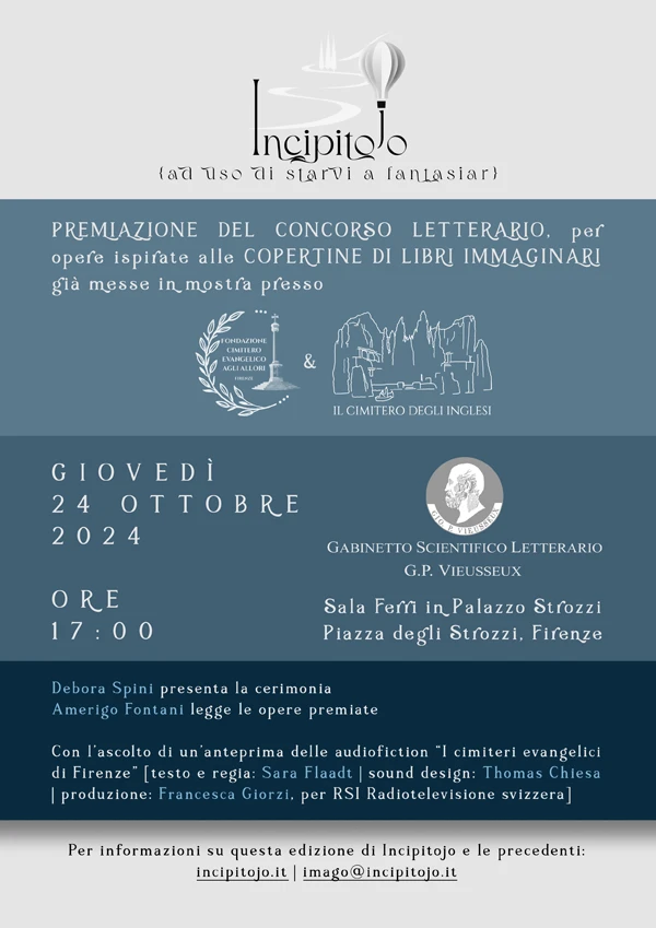 Prize-giving at Gabinetto Vieusseux